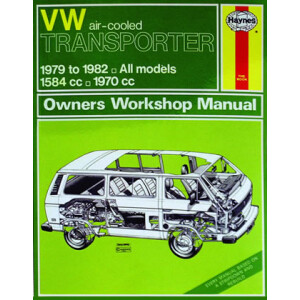 Haynes Manual 1,6 L & 2,0 L 1980-82 Aircooled models,...