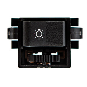 T25 Headlamp Switch Black With Dimmer 06/79 - 07/91 Repro...