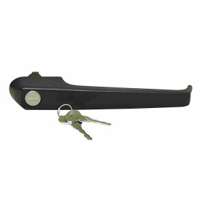 Type25 sliding door handle with 2 keys 06/79 - 07/85