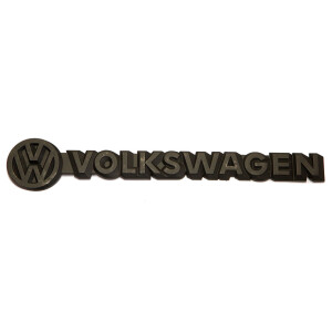 Volkswagen Schriftzug T3 schwarz Original Top Verglnr....