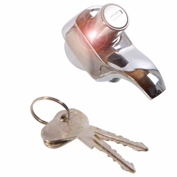 Type2 Late Bay Tailgate lock with 2 keys Chrome OE-Nr. 211829231 S - ,  71,60 €