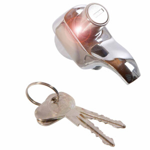 Type2 Late Bay Tailgate lock with 2 keys Chrome OE-Nr....