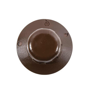 T25 Knob for gas cooker Westfalia, brown OE-Nr. 255-070-601K
