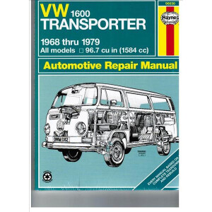 Haynes Automotive Repair Manual 1,6 L Bay 08/67 -05/79