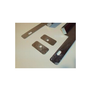 Set of protection plates for canvas hinge Westfalia Type2...