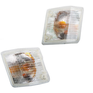 T25 Pair of white Front Indicators