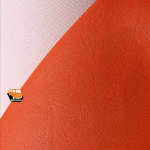 T2 Kunstleder orange Top 1,4m breit