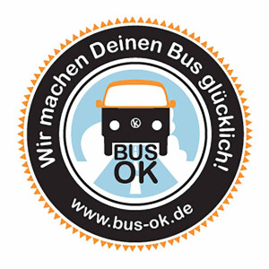 Sticker "BUS-ok - Wir machen deinen Bus...