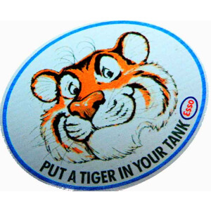 Sticker /"Put a tiger in your tank/" Vintage...