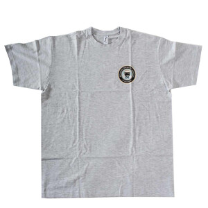 T-Shirt BUS-ok Collection mit Used-Look-Logo vorne