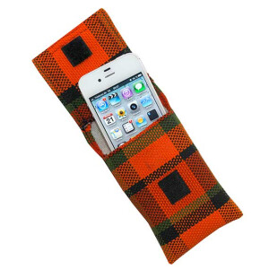 Tasche f&uuml;r Smartphone iPhone Westy-Style orange