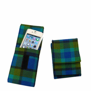 Tasche f&uuml;r Smartphone iPhone Westy-Style blau