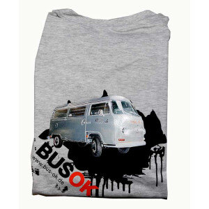 T-Shirt T2a Westfalia Bus-ok R&uuml;ckenaufdruck...