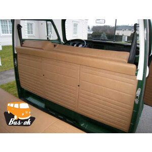 Type2 bay window panel for bus with partition