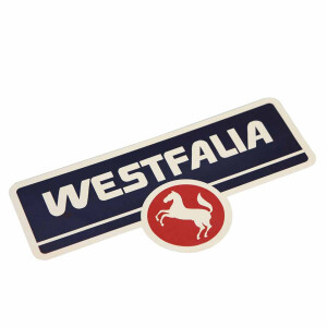 Sticker "Westfalia" large ca. 21cm x 10cm