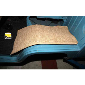 Type2 Bay window sisal carpet under seats