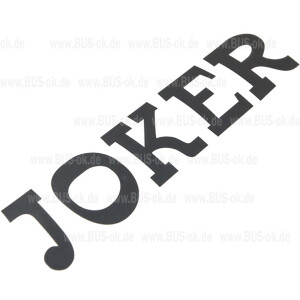 T3 Schriftzug Joker (neu) anthrazit