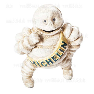Michelin Mann Bibs Bibendum weiss Retro
