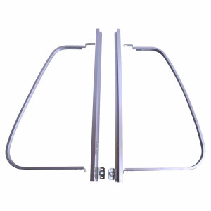 VW T2 Fixed Quarter Light Bar and D-Frame Pair Anodised...