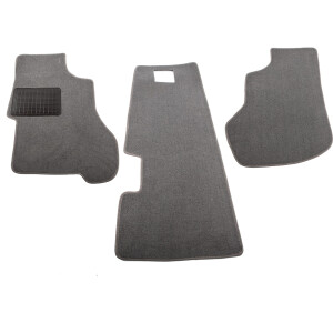 Type25 Carpet set 3-parts,dark  grey, Top quality