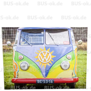 &quot;Hippie-Bus&quot;  Leinwandbild in...