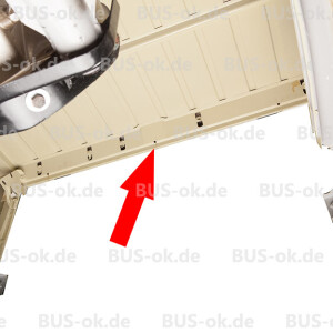 Type2 Split window Engine lid inner plate hinges OEM...