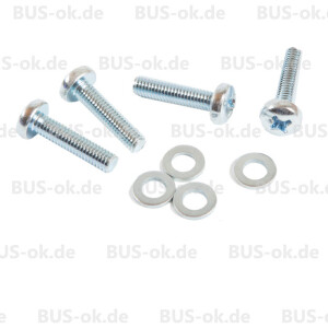 Type2 split screw set for door lock right OEM partnr N141441
