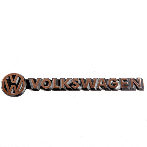 T3 Volkswagen Schriftzug chrom Original Top Verglnr....