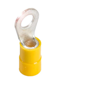 crimp-type cable socket, yellow for cable 4,0 - 6,0qmm M5