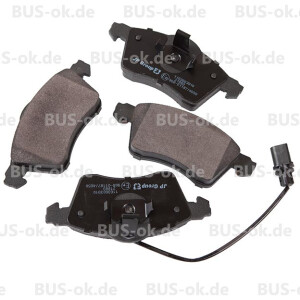 T4 Brake Pads Vented Discs 15" Wheels with Wear...