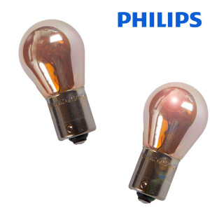21w Indicator Bulb chrome for 12v Systems Set with 2...
