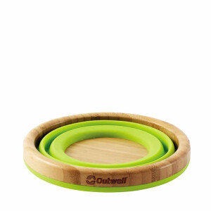 Outwell Collaps Bamboo Bowl M Green