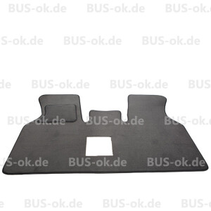 T4 Carpet for driver cabin, black, without central aisle