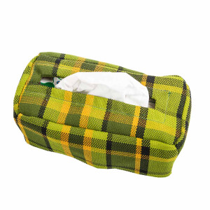 cover for tissue boxes green
