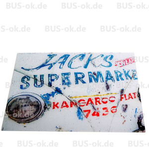 T1 Jacks Supermarket  Signiertes Künstlerbild...