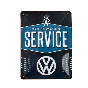 Blechschild gewölbt "Volkswagen Service"...