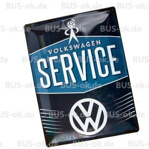 Metal sign Volkswagen Service  (large)