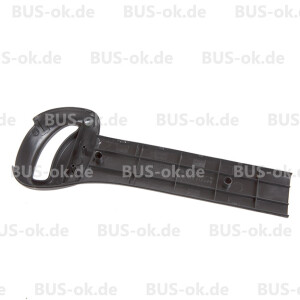 T4 seat belt cover black, orig. VW OEM partnr. 70385771901C