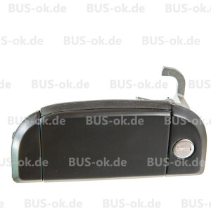 T4 cab door handle left, orig. VW OEM partnr. 701837205