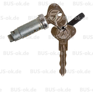 T25 closing cylinder with 2 keys for Double Cabin VW...