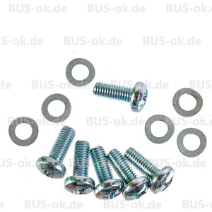 Type2 early bay Screw-Set to fit the dashboard 6 Screws