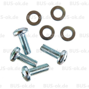 Type2 late bay Screw-Set to fit the dashboard 4  Screws
