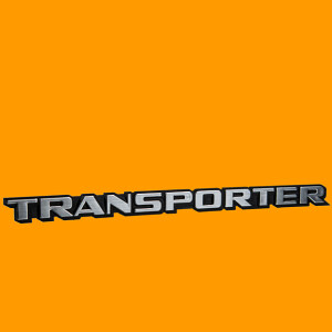 T25 Transporter badge chrom/black VW Original Part...