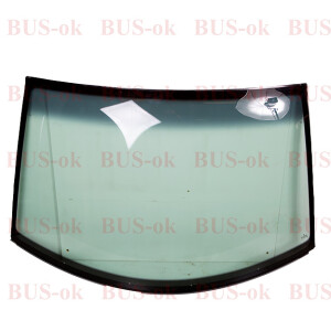 Genuine VW Beetle Windscreen with color strip green NEW...