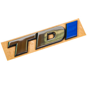 T4 TDI-Sign with Blue I for tailgate VW Original Part...