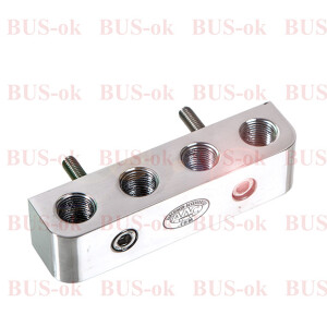 Type2 Split, Bay and T25 Spark plug holder polished alloy
