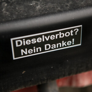 Sticker Diesel Ban - no thanks!