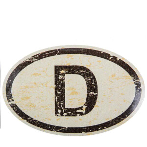 Sticker D-Sign Vintage-Look
