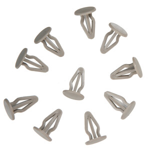 T25 Stonegrey Trim Clips 10 Pieces for Tailgate and Side...