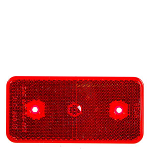 T3 Lichtscheibe Seitenmarkierung rot, hinten, Verglnr....